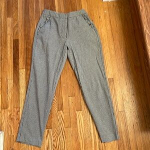 Zara Basics herringbone pants Sz S